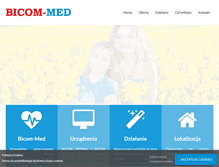 Tablet Screenshot of bicom-med.pl